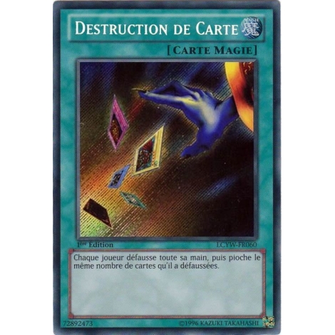 Destruction de Carte LCYW-FR060