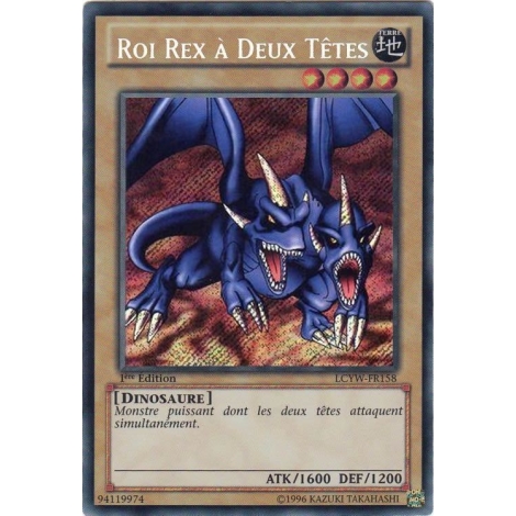 Roi Rex à Deux Têtes LCYW-FR158