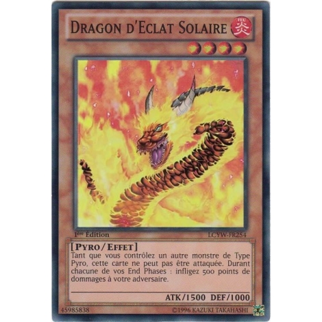 Dragon d'Eclat Solaire LCYW-FR254