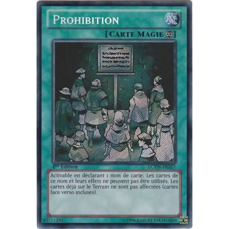 Prohibition LCYW-FR267