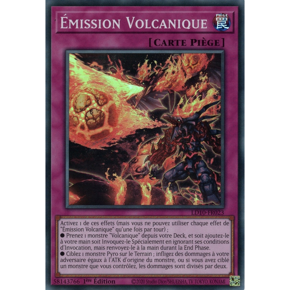 Émission Volcanique LD10-FR023