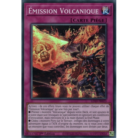 Émission Volcanique LD10-FR023