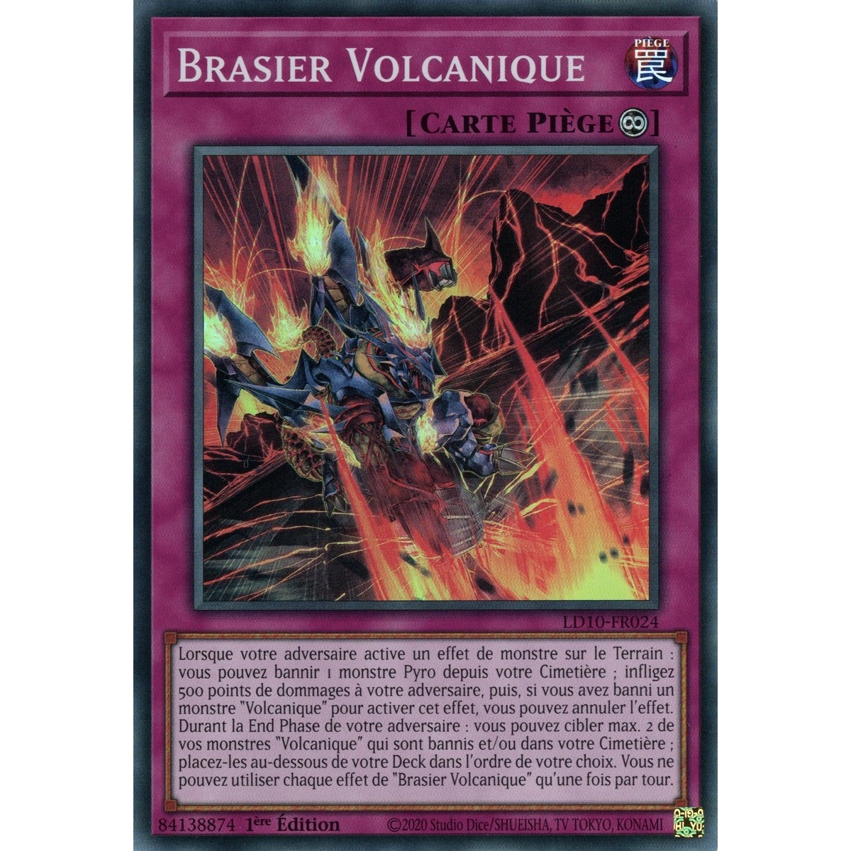 Brasier Volcanique LD10-FR024