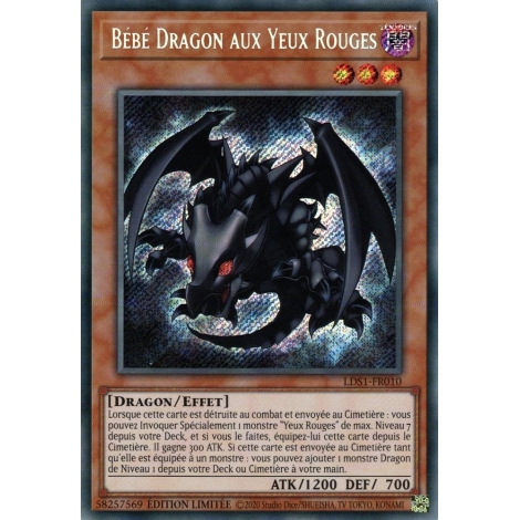 Bébé Dragon aux Yeux Rouges LDS1-FR010