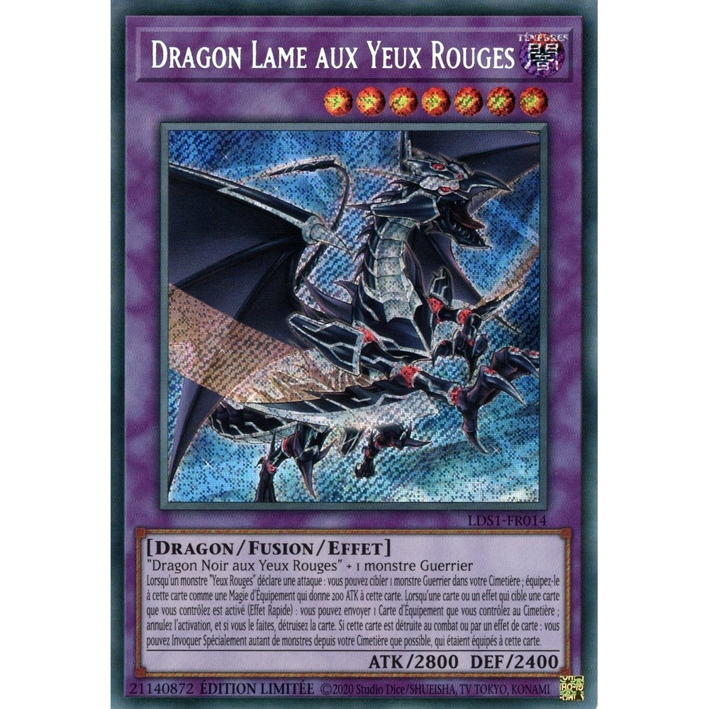 Dragon Lame aux Yeux Rouges LDS1-FR014