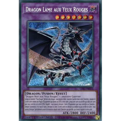 Dragon Lame aux Yeux Rouges LDS1-FR014