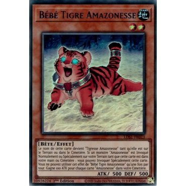 Bébé Tigre Amazonesse LDS1-FR023