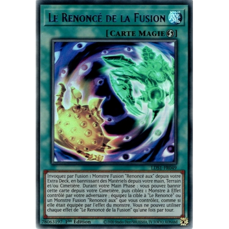 Le Renoncé de la Fusion LDS1-FR049