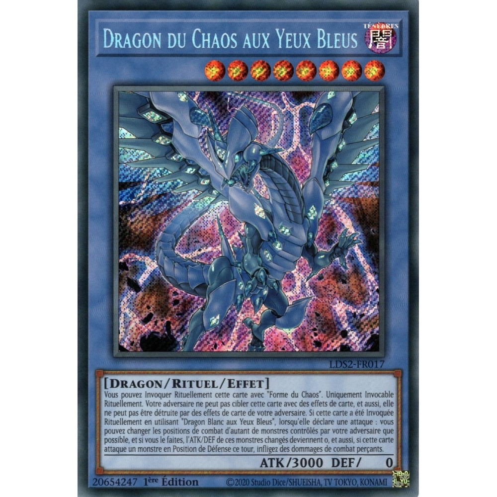 Dragon du Chaos aux Yeux Bleus LDS2-FR017