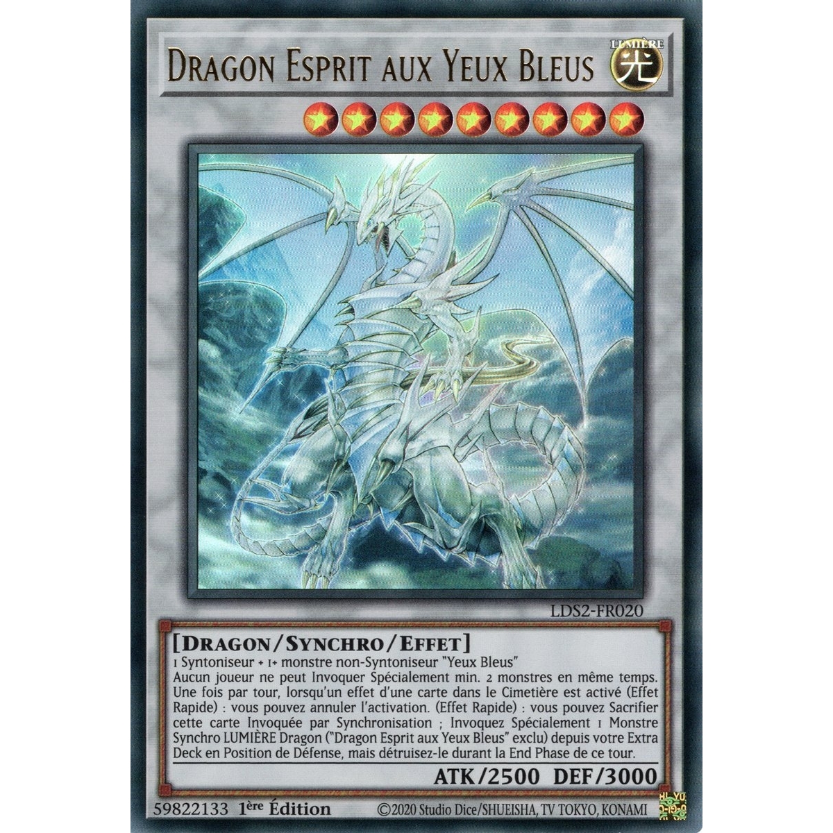 Dragon Esprit aux Yeux Bleus LDS2-FR020