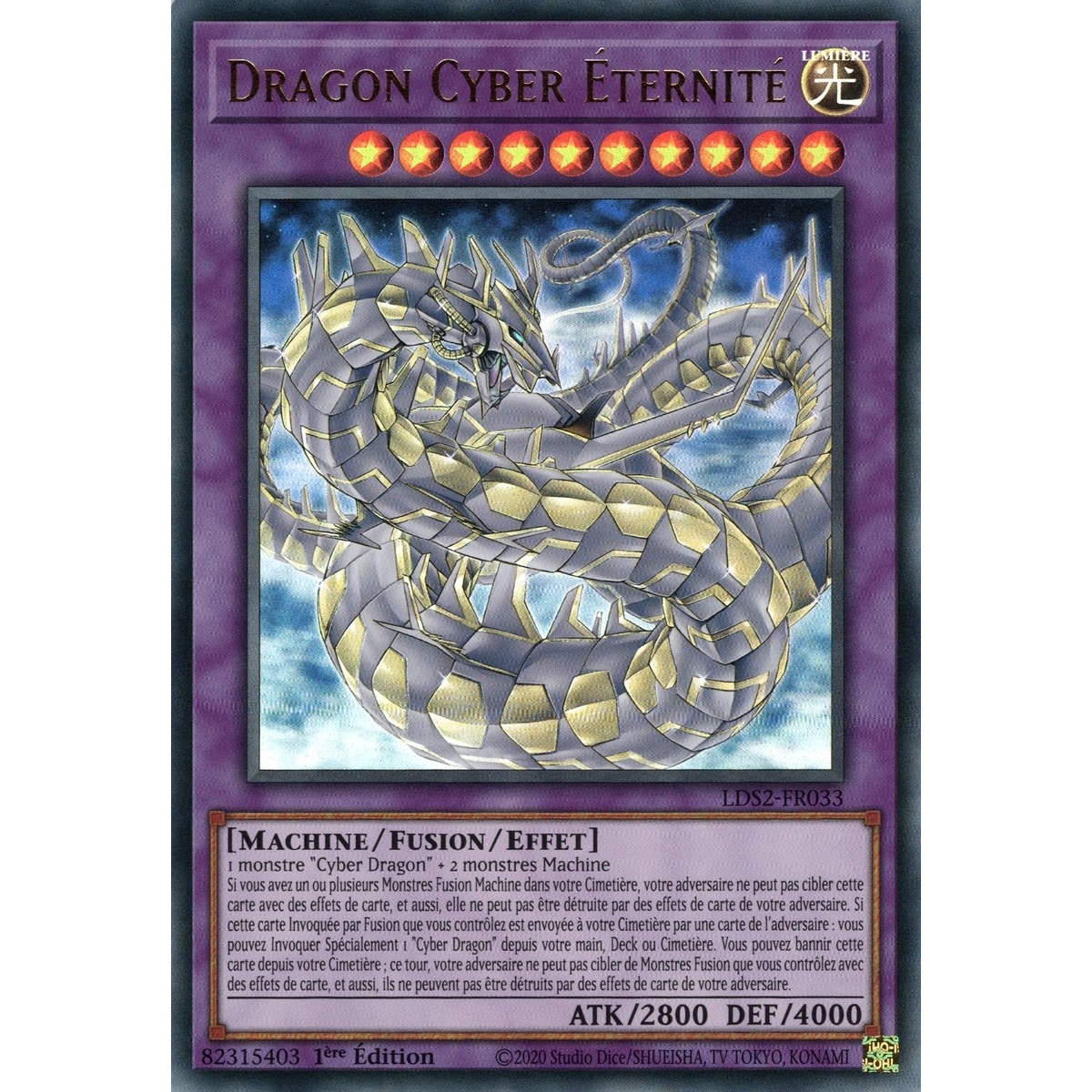 Dragon Cyber Éternité LDS2-FR033