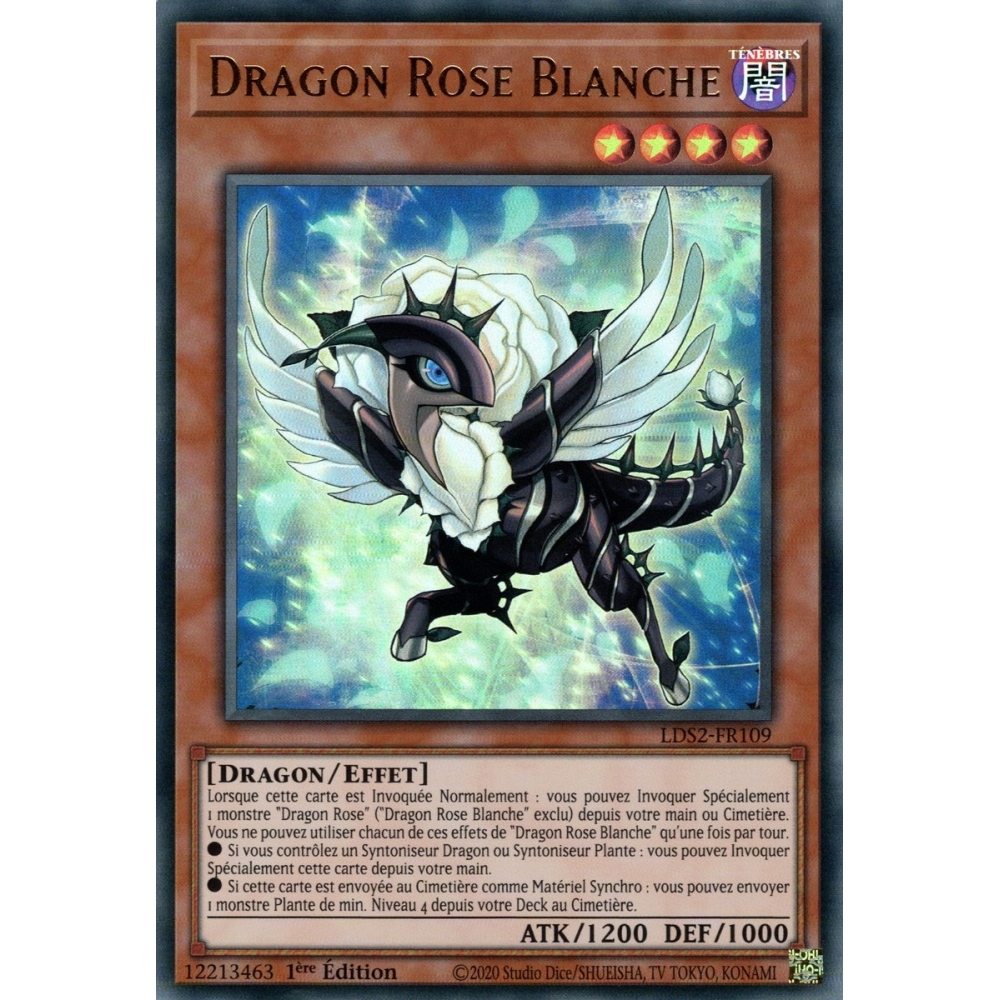 Dragon Rose Blanche LDS2-FR109