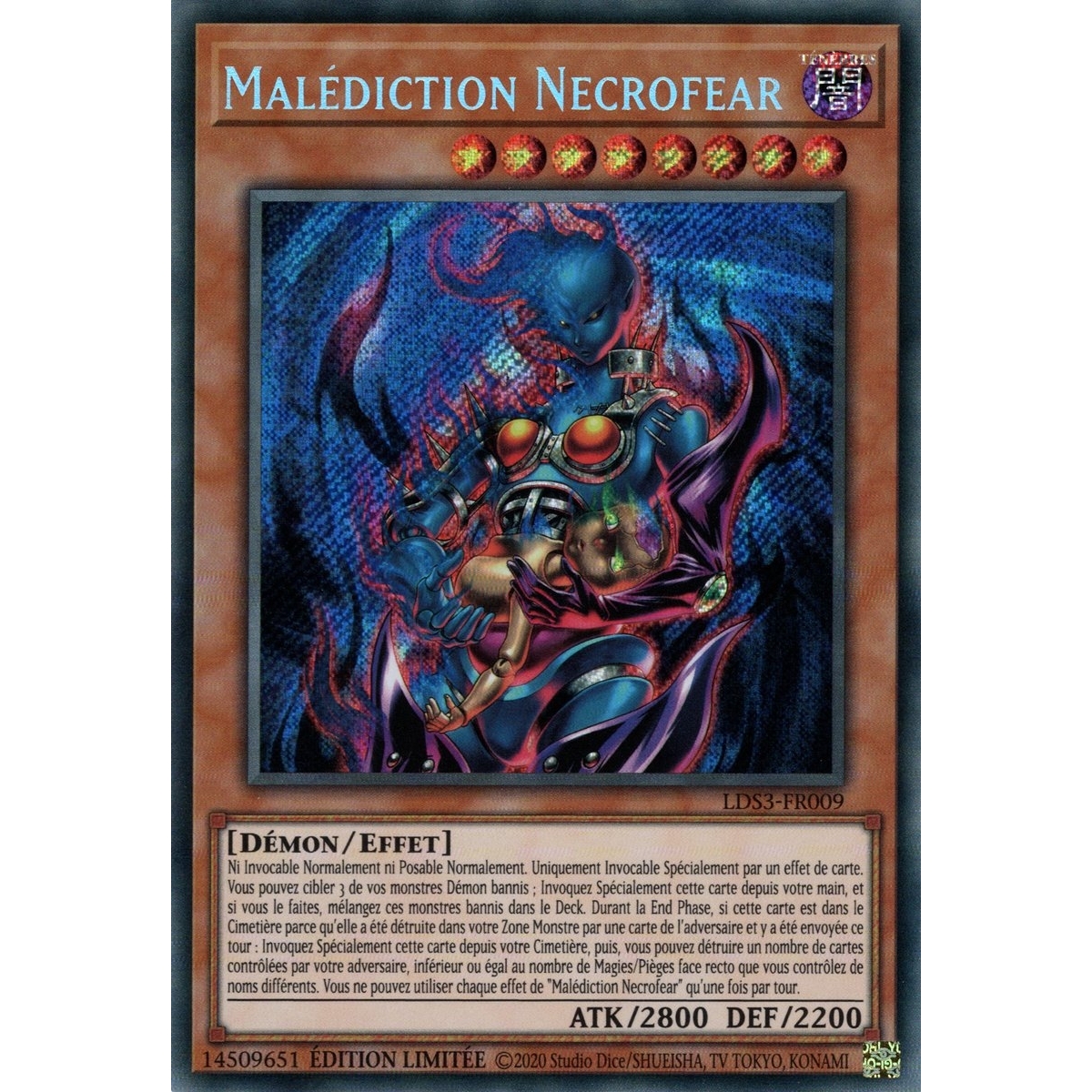 Malédiction Necrofear LDS3-FR009