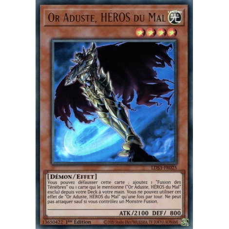 Or Aduste HÉROS du Mal LDS3-FR025