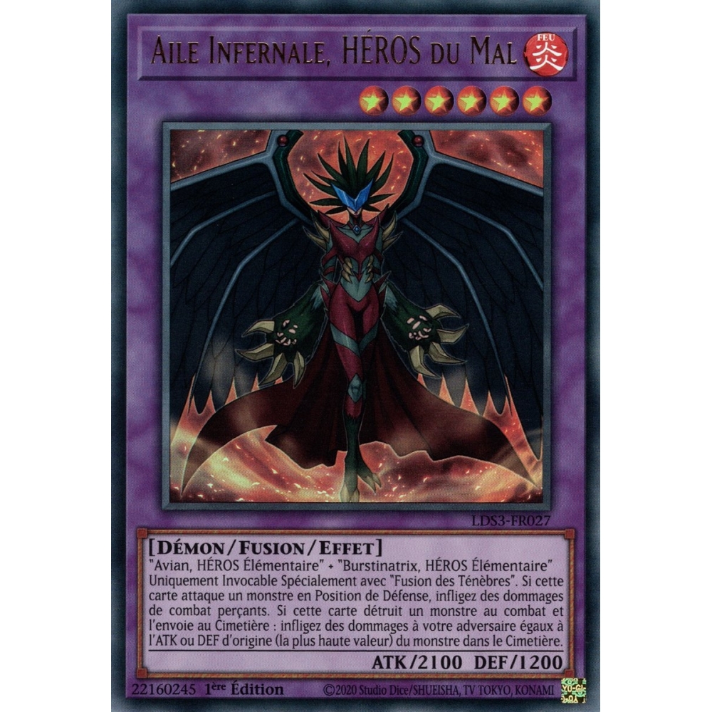 Aile Infernale HÉROS du Mal LDS3-FR027