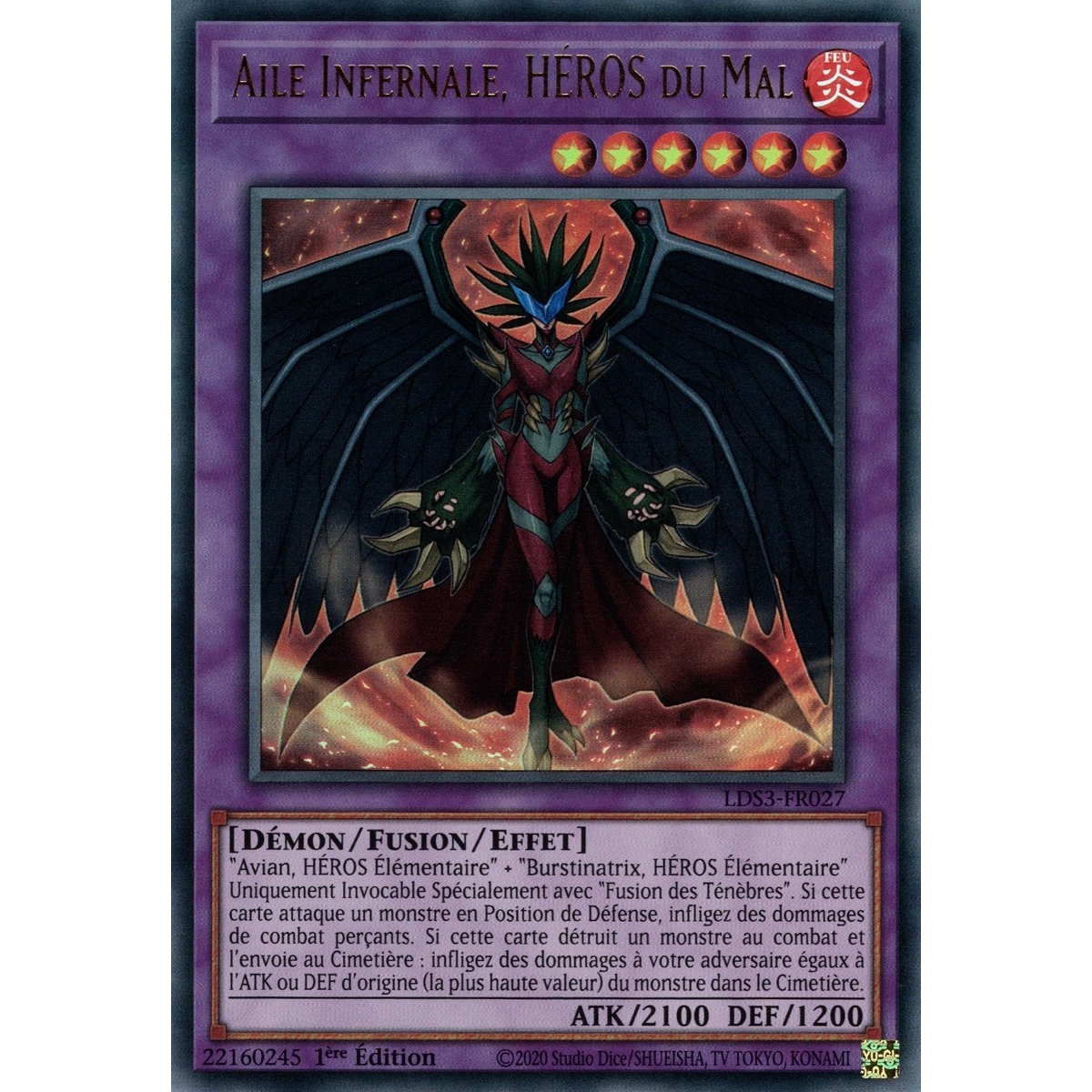 Aile Infernale HÉROS du Mal LDS3-FR027