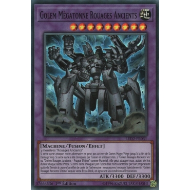 Golem Mégatonne Rouages Ancients LED2-FR031