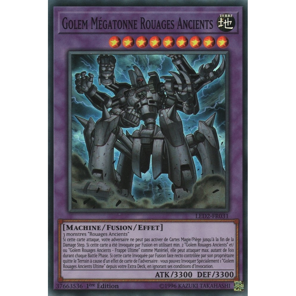 Golem Mégatonne Rouages Ancients LED2-FR031