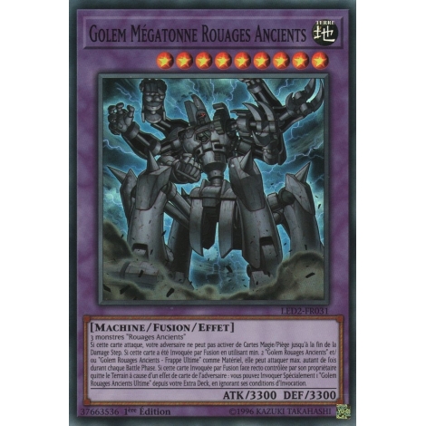 Golem Mégatonne Rouages Ancients LED2-FR031