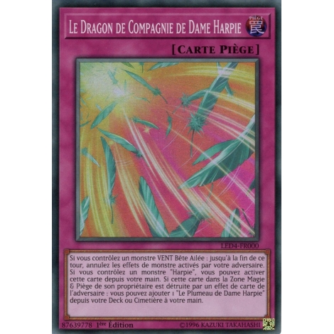 Le Dragon de Compagnie de Dame Harpie LED4-FR000