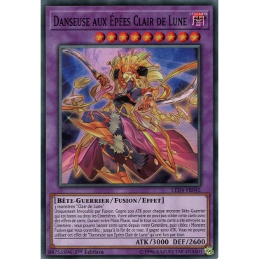 Danseuse aux Épées Clair de Lune LED4-FR045