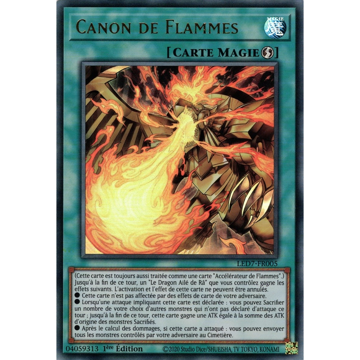 Canon de Flammes LED7-FR005