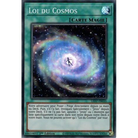 Loi du Cosmos LED7-FR035