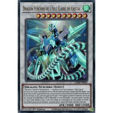 Dragon Synchro de l'Aile Claire de Cristal LED8-FR005