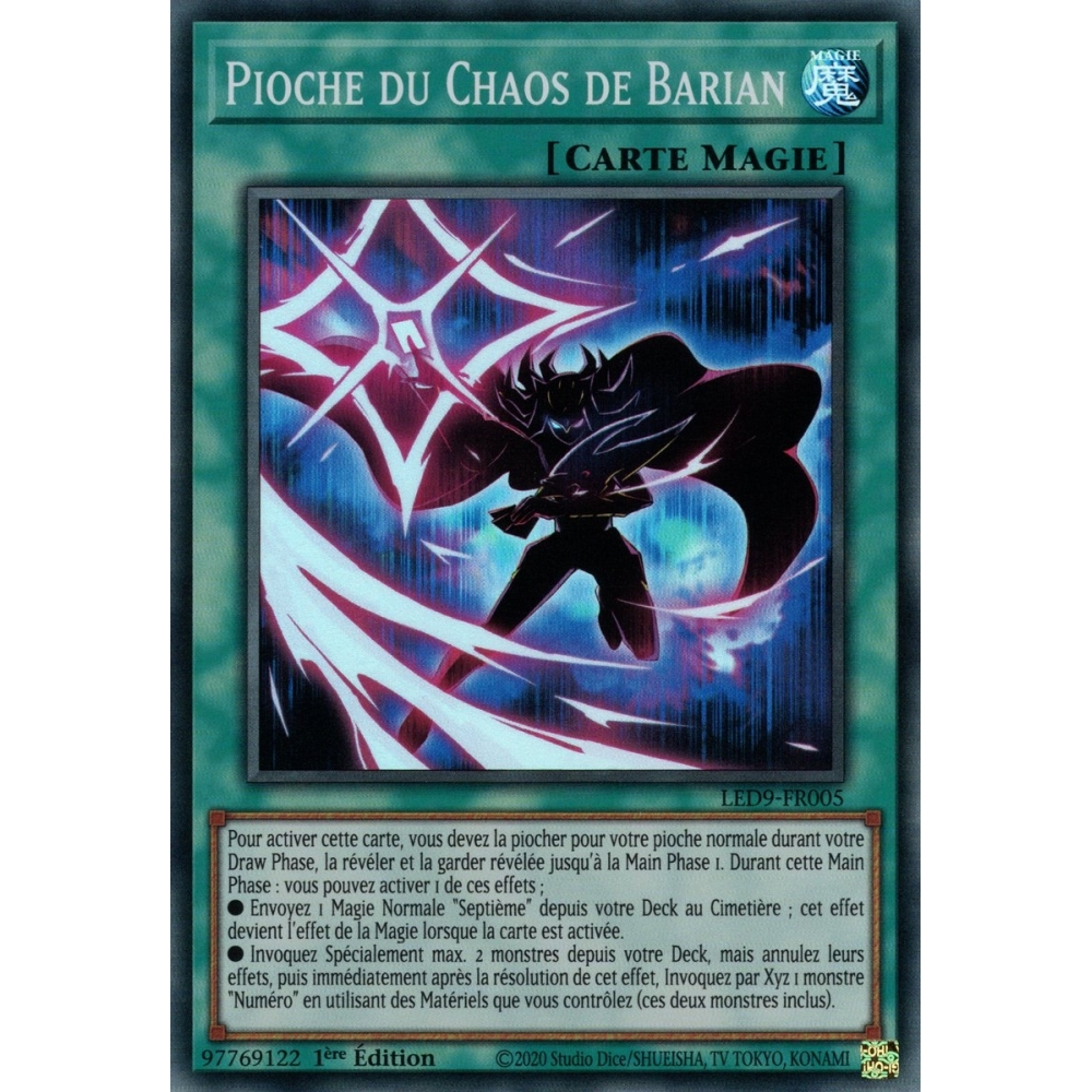 Pioche du Chaos de Barian LED9-FR005