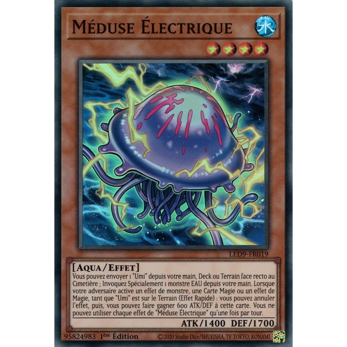 Méduse Électrique LED9-FR019