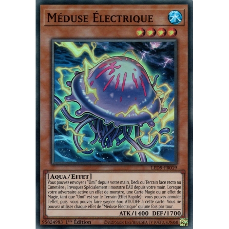 Méduse Électrique LED9-FR019