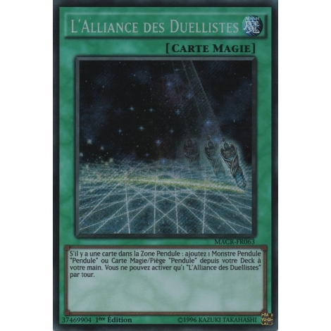 L'Alliance des Duellistes MACR-FR063