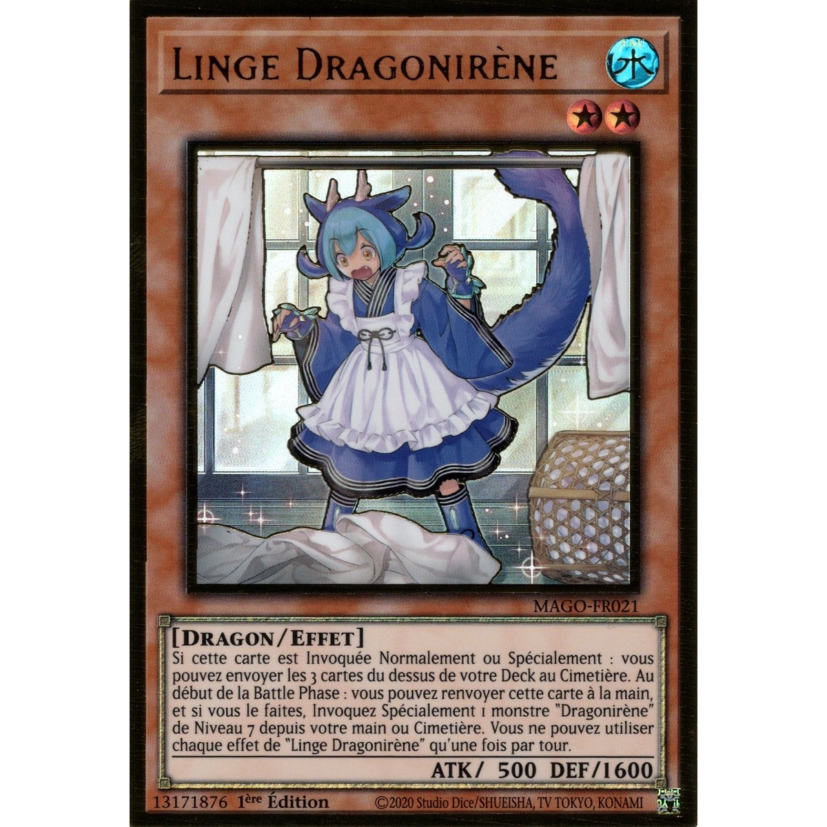 Linge Dragonirène MAGO-FR021