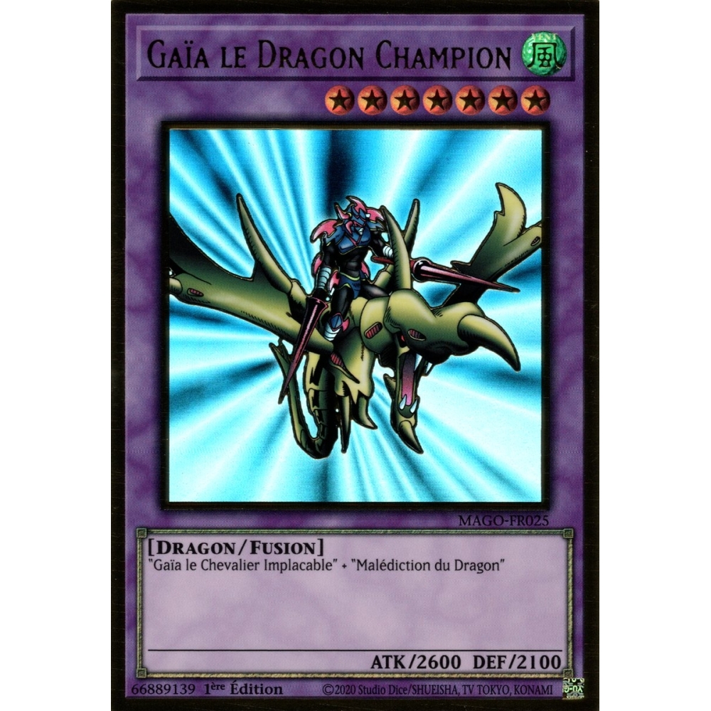 Gaïa le Dragon Champion MAGO-FR025