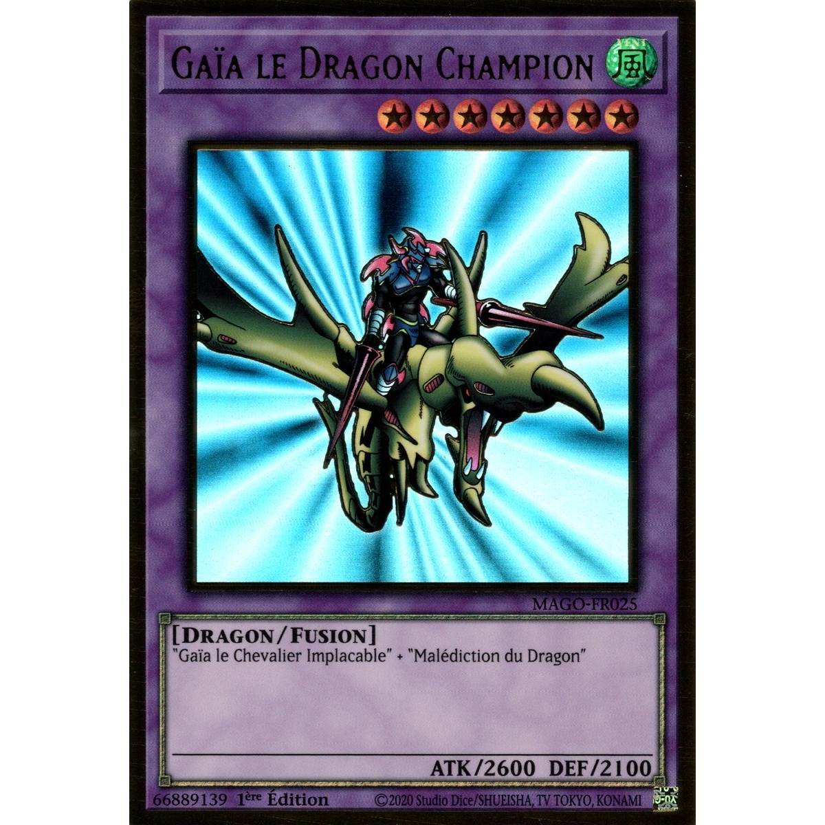 Gaïa le Dragon Champion MAGO-FR025