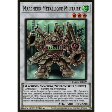 Marcheur Métallique Militaire MAGO-FR030