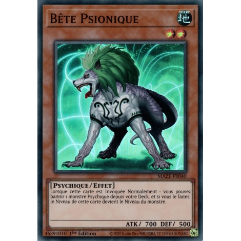 Bête Psionique MAZE-FR040