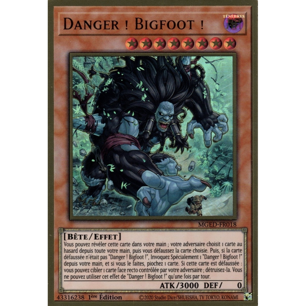 Danger ! Bigfoot ! MGED-FR018