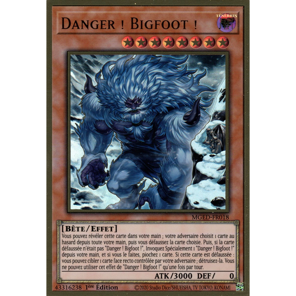 Danger ! Bigfoot ! MGED-FR018B