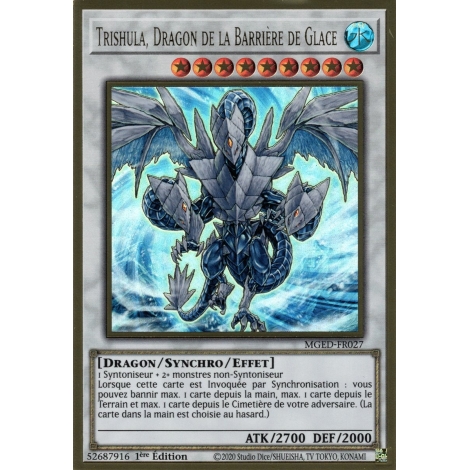 Trishula Dragon de la Barrière de Glace MGED-FR027