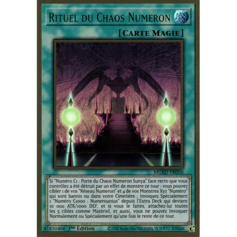 Rituel du Chaos Numeron MGED-FR050