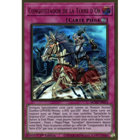 Conquistador de la Terre d'Or MGED-FR054