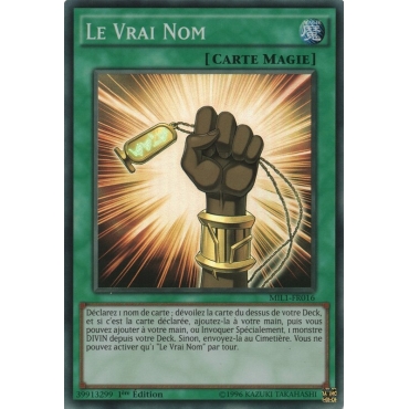 Le Vrai Nom MIL1-FR016