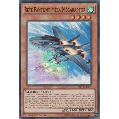 Bête Fantôme Méca Mégaraptor MP14-FR007