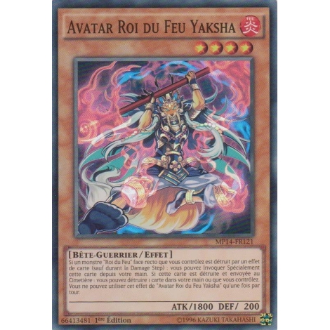 Avatar Roi du Feu Yaksha MP14-FR121