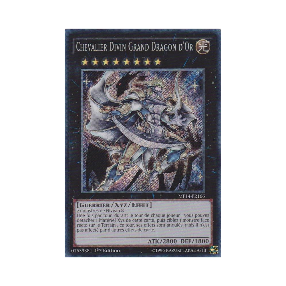 Chevalier Divin Grand Dragon d'Or MP14-FR166