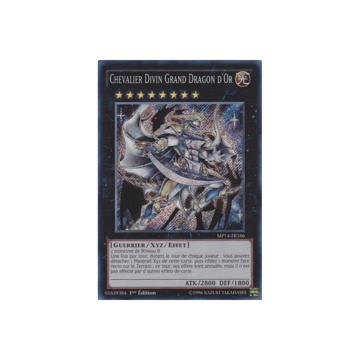 Chevalier Divin Grand Dragon d'Or MP14-FR166