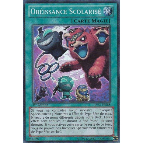 Obéissance Scolarisé MP14-FR242