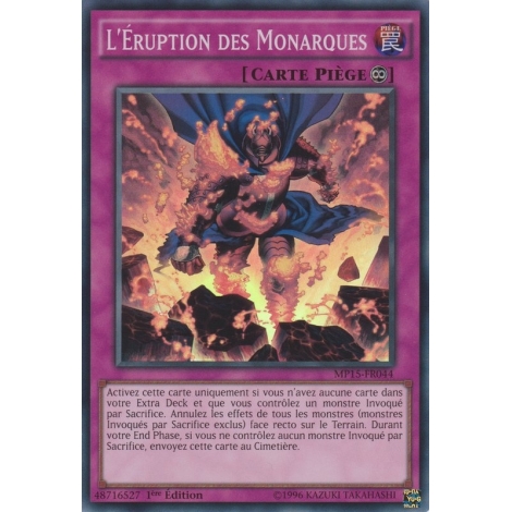 L'Éruption des Monarques MP15-FR044