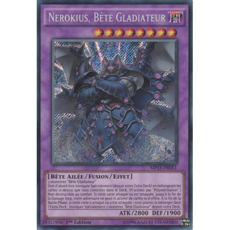 Nerokius Bête Gladiateur MP15-FR051